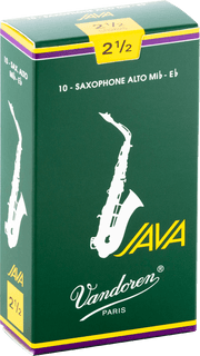 Vandoren SR2625 JAVA Rieten voor Altsaxofoon 2,5 - 10 stuks