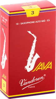 Vandoren SR263R JAVA Red Rieten voor Altsaxofoon 3 - 10 stuks