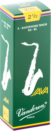 Vandoren SR2725 JAVA Rieten voor Tenorsaxofoon 2,5 - 5 stuks