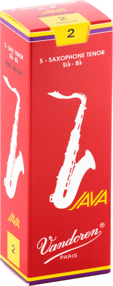 Vandoren SR272R JAVA Red Rieten voor Tenorsaxofoon 2 - 5 stuks
