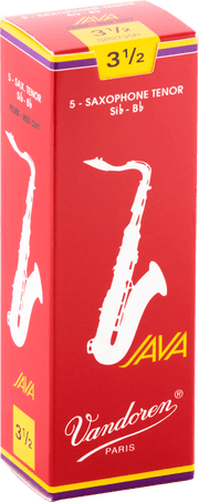 Vandoren SR2735R JAVA Red Rieten voor Tenorsaxofoon 3,5 - 5 stuks