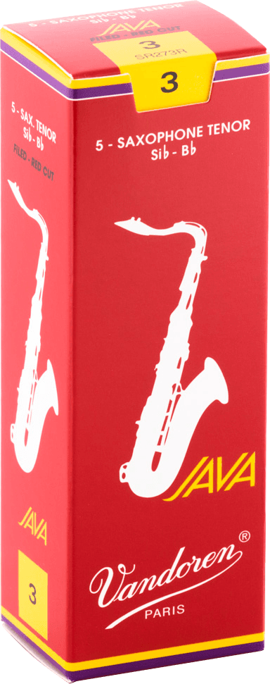 Vandoren SR273R JAVA Red Rieten voor Tenorsaxofoon 3 - 5 stuks