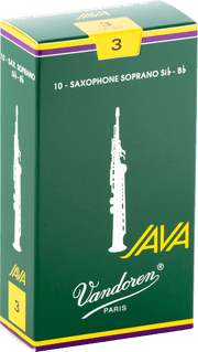 Vandoren SR303 JAVA Rieten voor Sopraansaxofoon 3 - 10 stuks