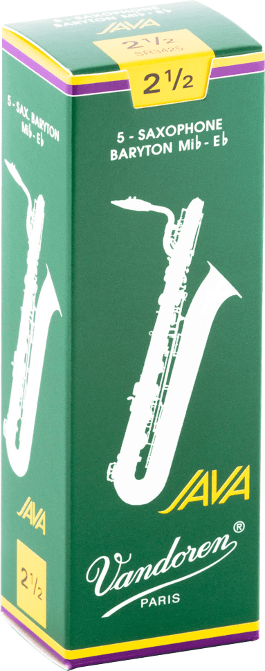 Vandoren SR3425 JAVA Rieten voor Baritonsaxofoon 2,5 - 5 stuks