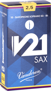 Vandoren SR8025 V21 Rieten voor Sopraansaxofoon 2,5 - 10 stuks