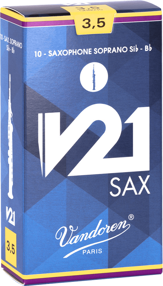Vandoren SR8035 V21 Rieten voor Sopraansaxofoon 3,5 - 10 stuks