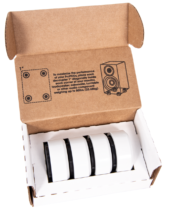 Auralex Propod White 4-pack afbeelding 2