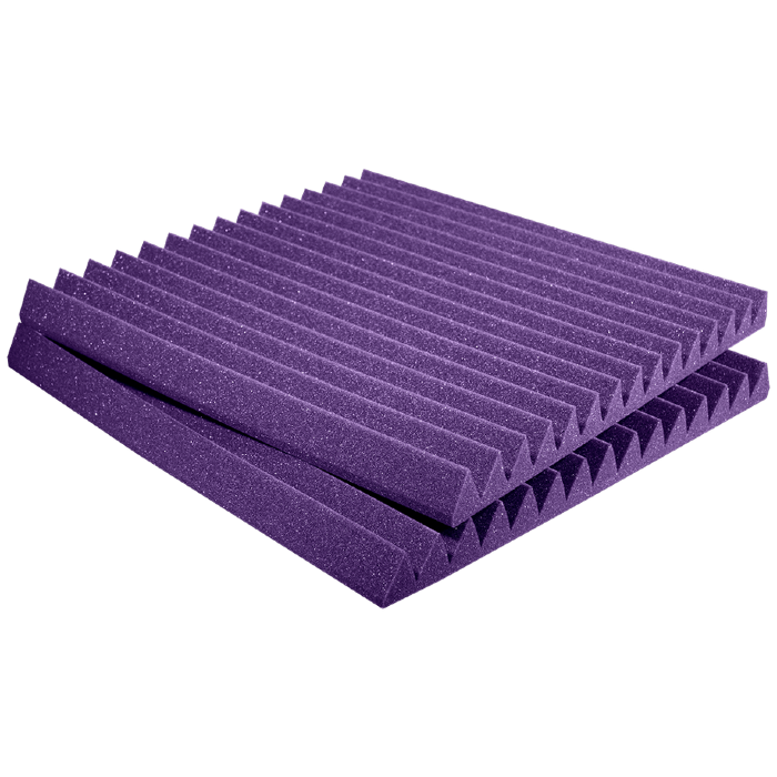 Auralex 2 Studiofoam Wedge, 2/"x2'x2' panel, Purple