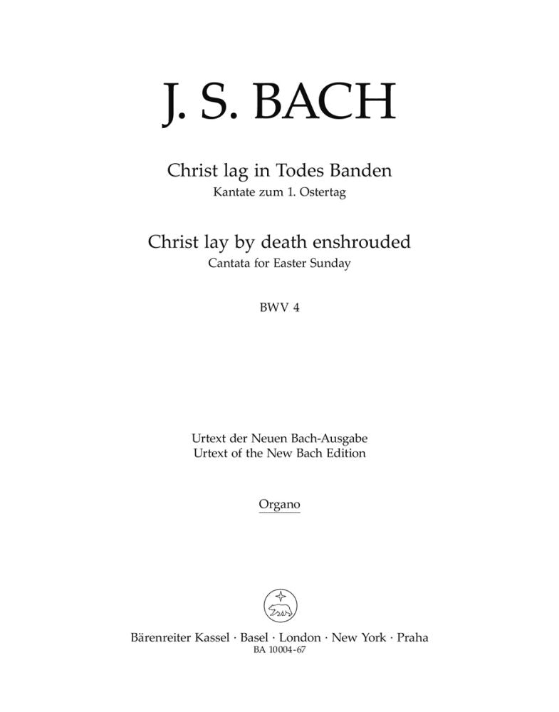 Bach: Kantate BWV4  Christ lag in Todesbanden (Orgel)