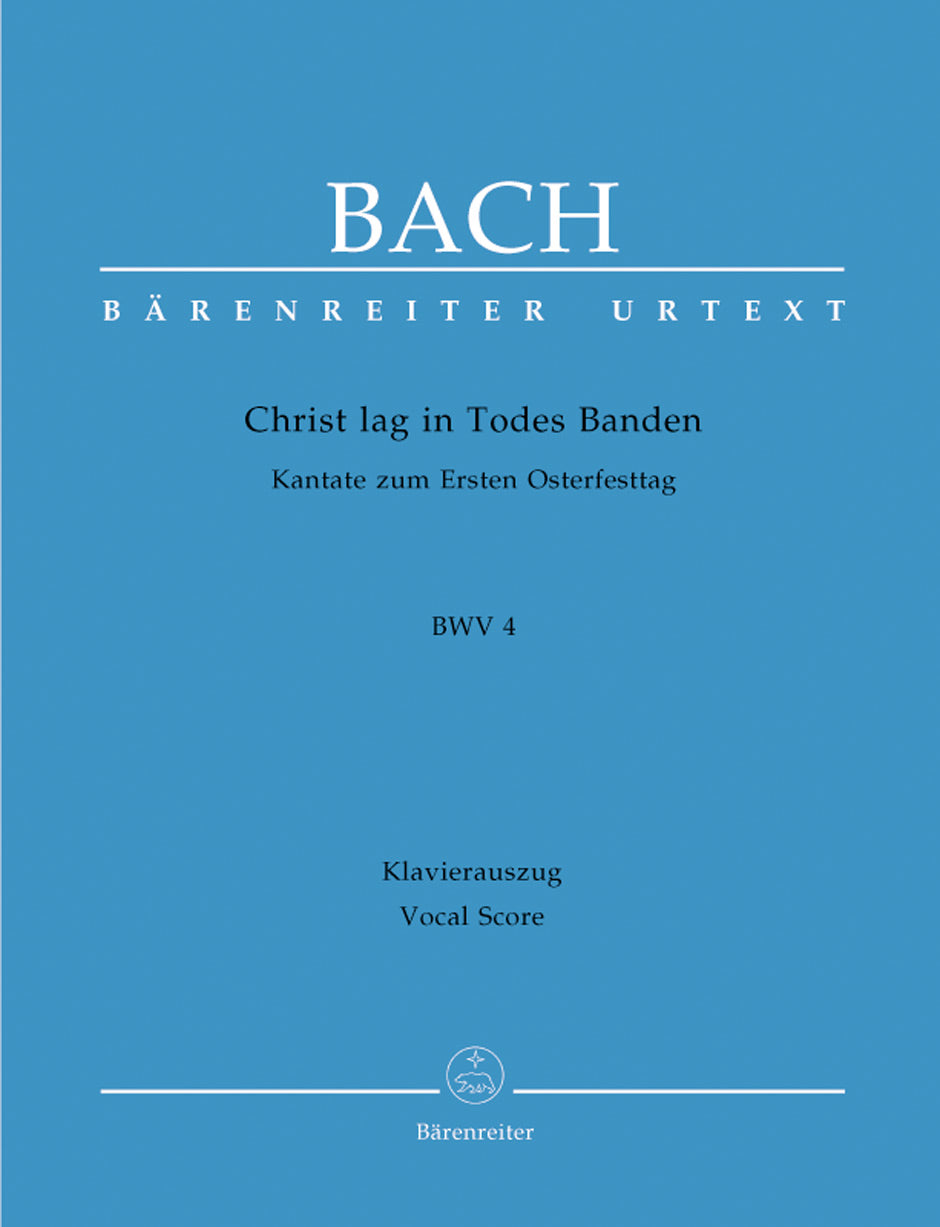 Bach: Kantate BWV4  Christ lag in Todesbanden (Vocal Score) afbeelding 2