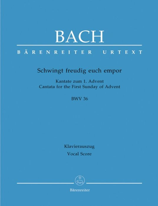 Bach: Kantate BWV 36  Schwingt freudig euch empor (Cello)