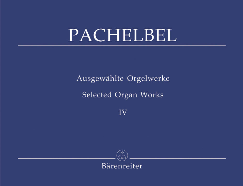 Pachelbell: Ausgewählte Orgelwerke Band 4 afbeelding 2