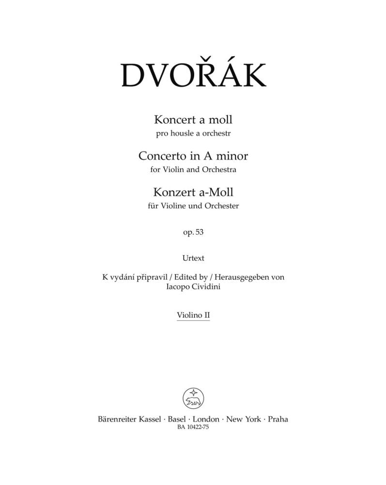 Dvorak: Concerto for Violin and Orchestra afbeelding 2