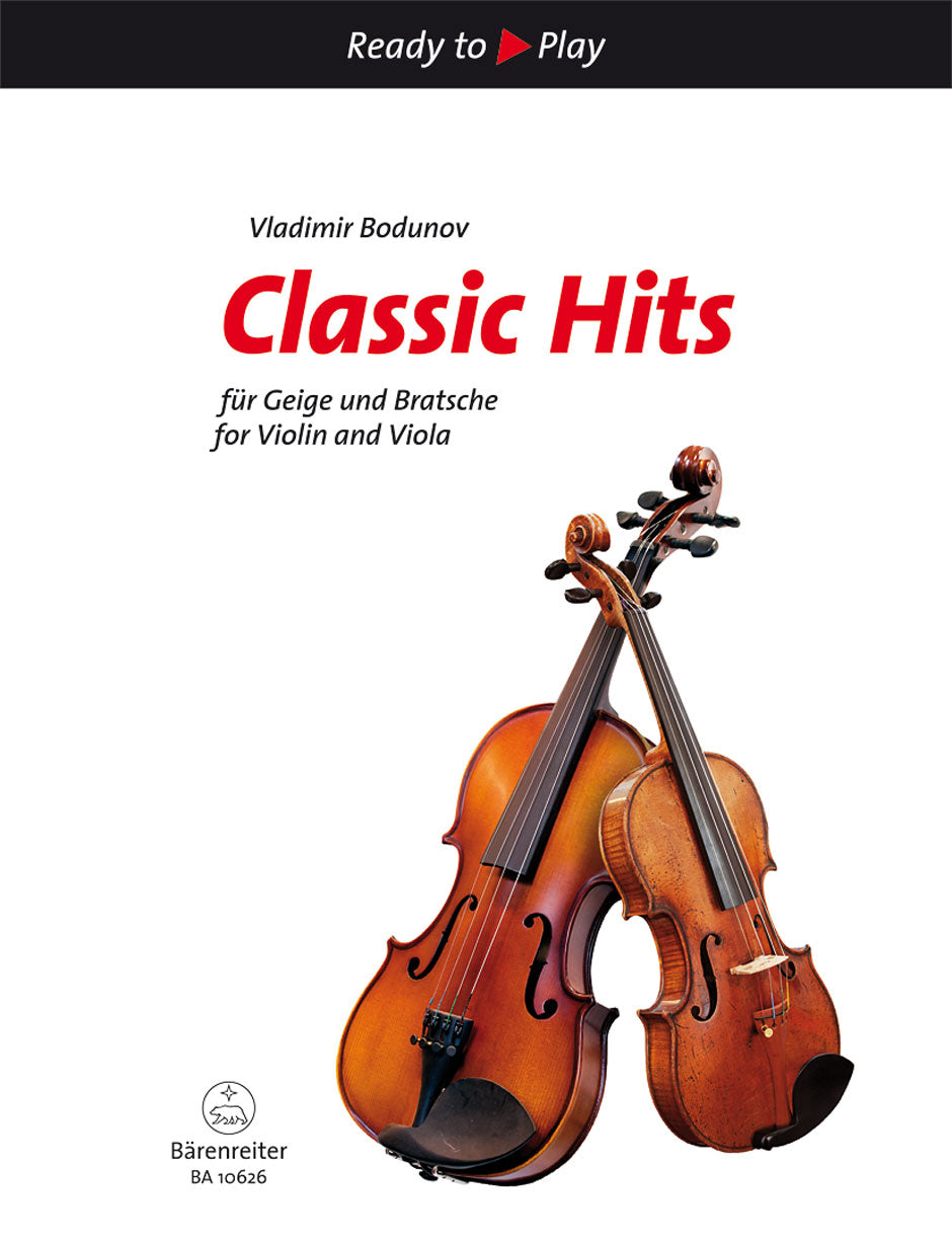 Classic Hits for Violin and Viola