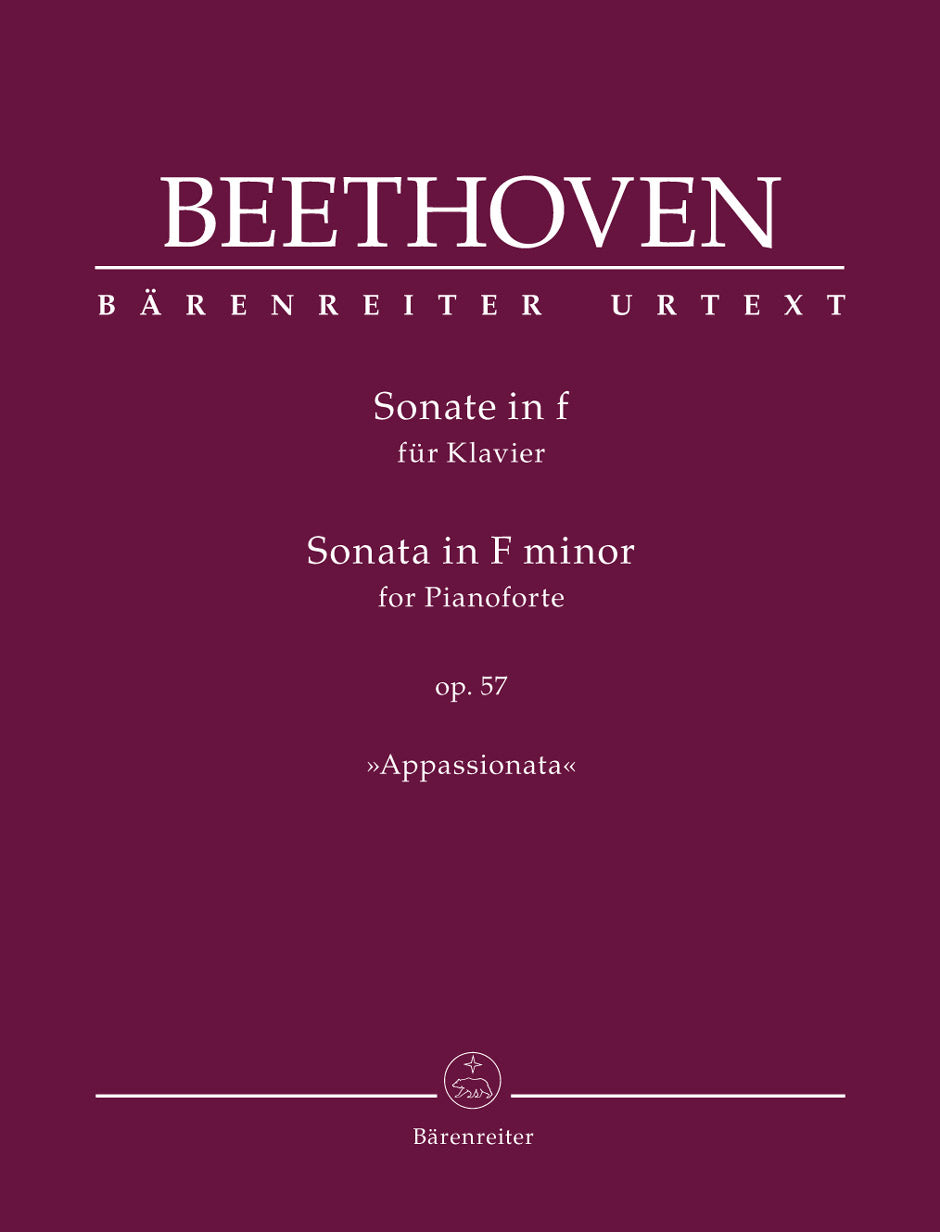 Beethoven: Sonata for Pianoforte F minor op. 57 "Appassionata"