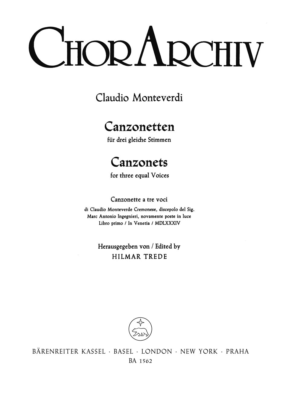 Canzonetten