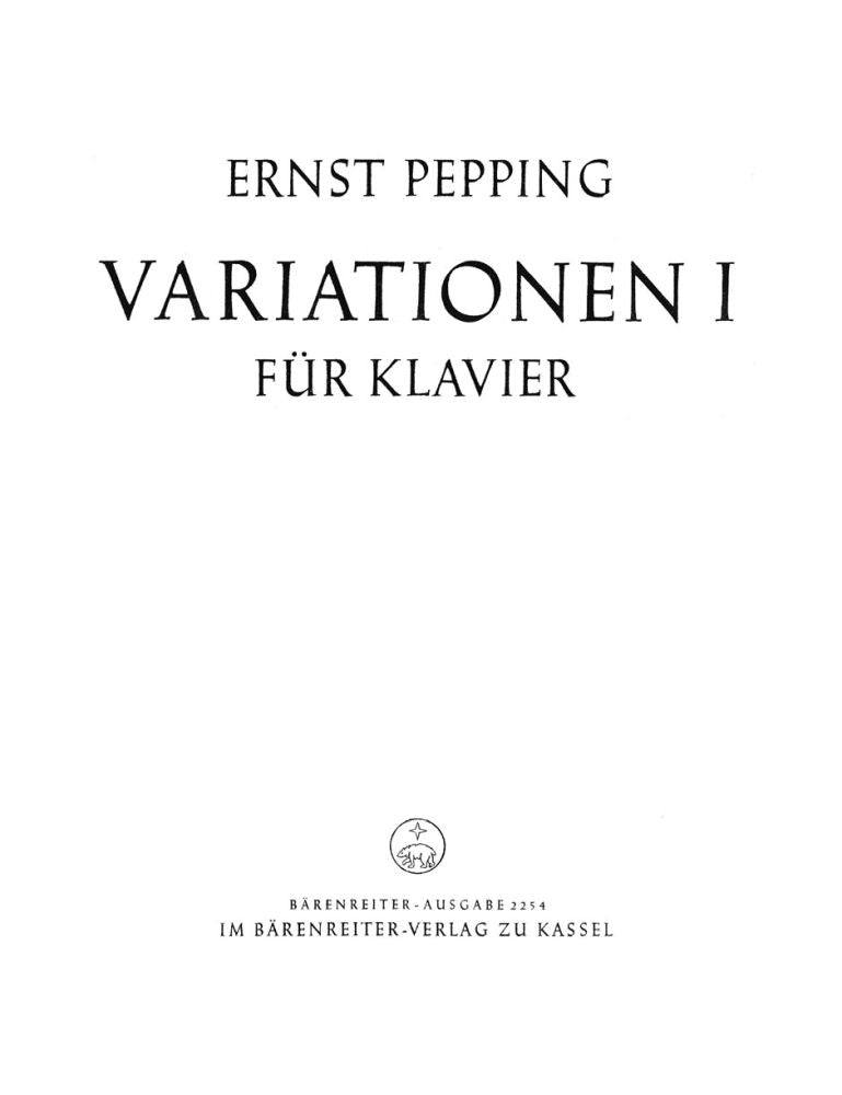 Variationen I (1948)