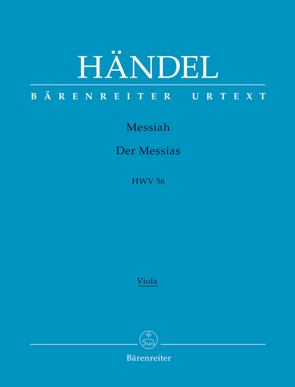 Handel: The Messiah - Der Messias HWV 56 (Altviool)