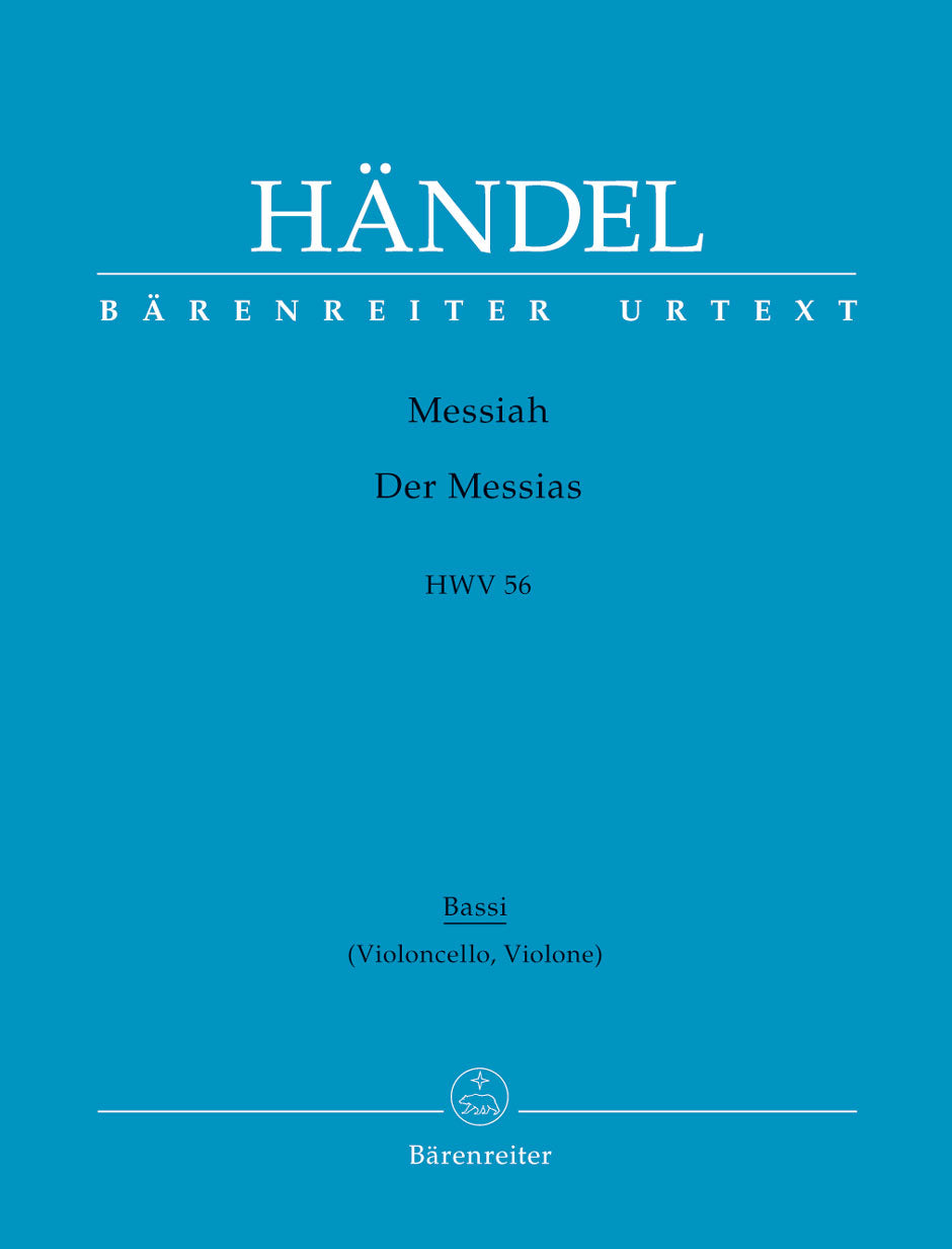 Handel: The Messiah - Der Messias HWV 56 (Cello)