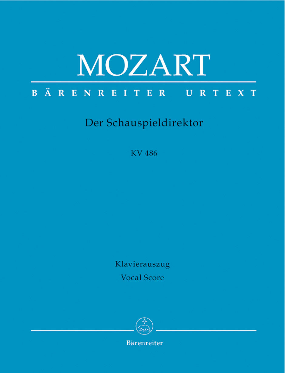 Mozart: Der Schauspieldirektor KV 486 (Vocalscore)