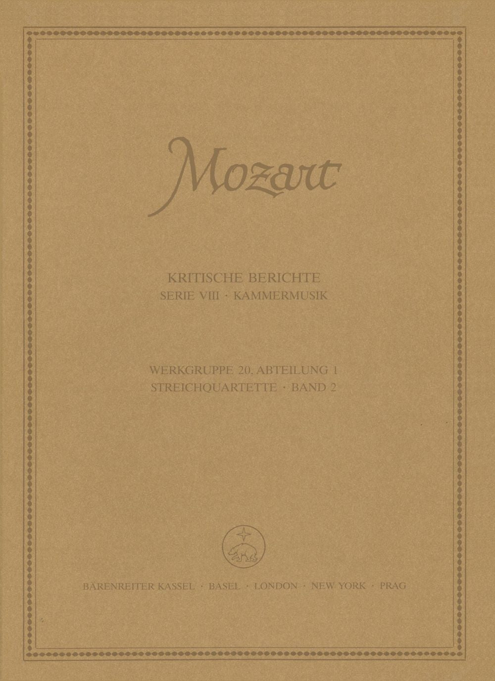 Streichquartette. Band 2