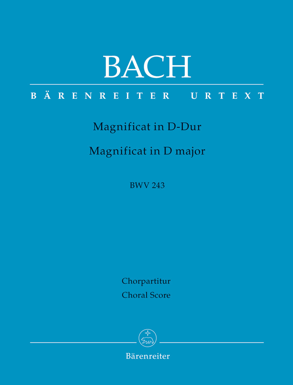 Bach: Magnificat D major BWV 243 (Koorpartituur)
