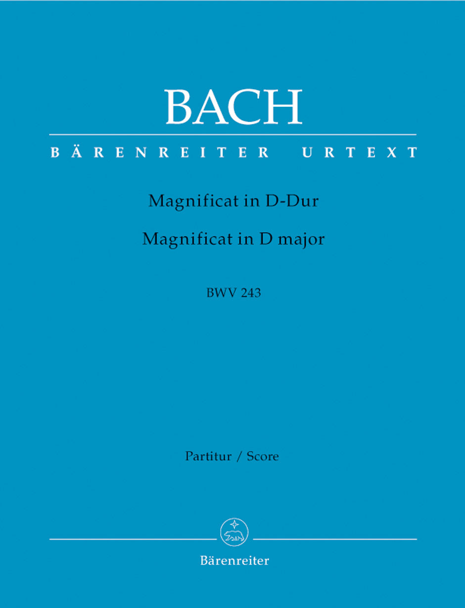 Bach: Magnificat D major BWV 243 (Partituur)