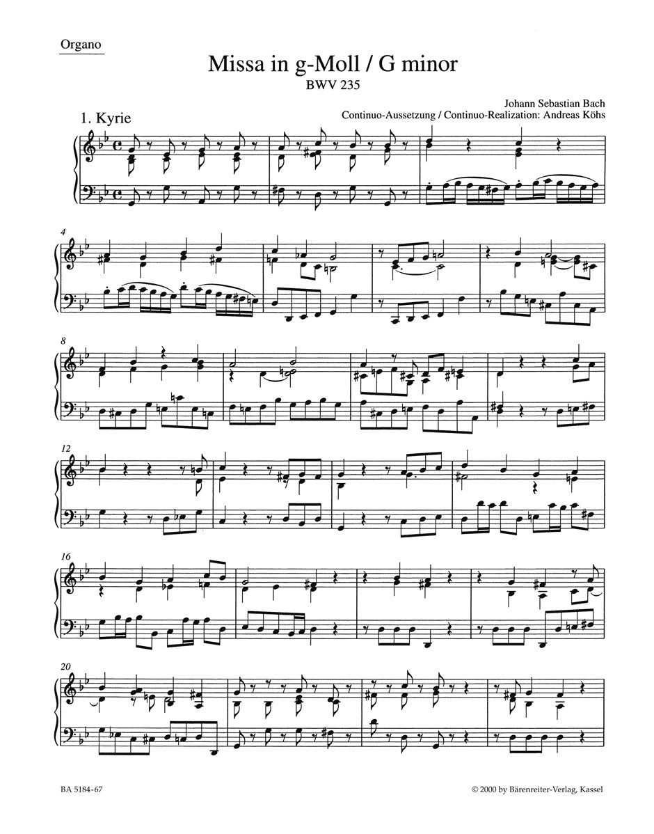 Missa - Lutherische Messe 3 - Missa - Lutheran Mass 3