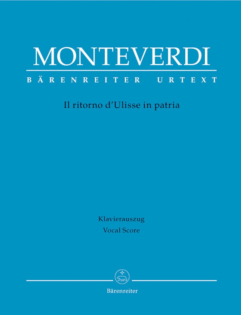 Claudio Monteverdi: Il ritorno dUlisse in patria (Vocalscore)