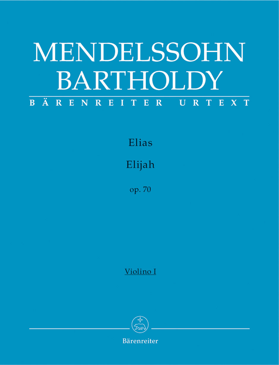 Mendelssohn: Elias (Elijah) Op. 70 (Viool 1)