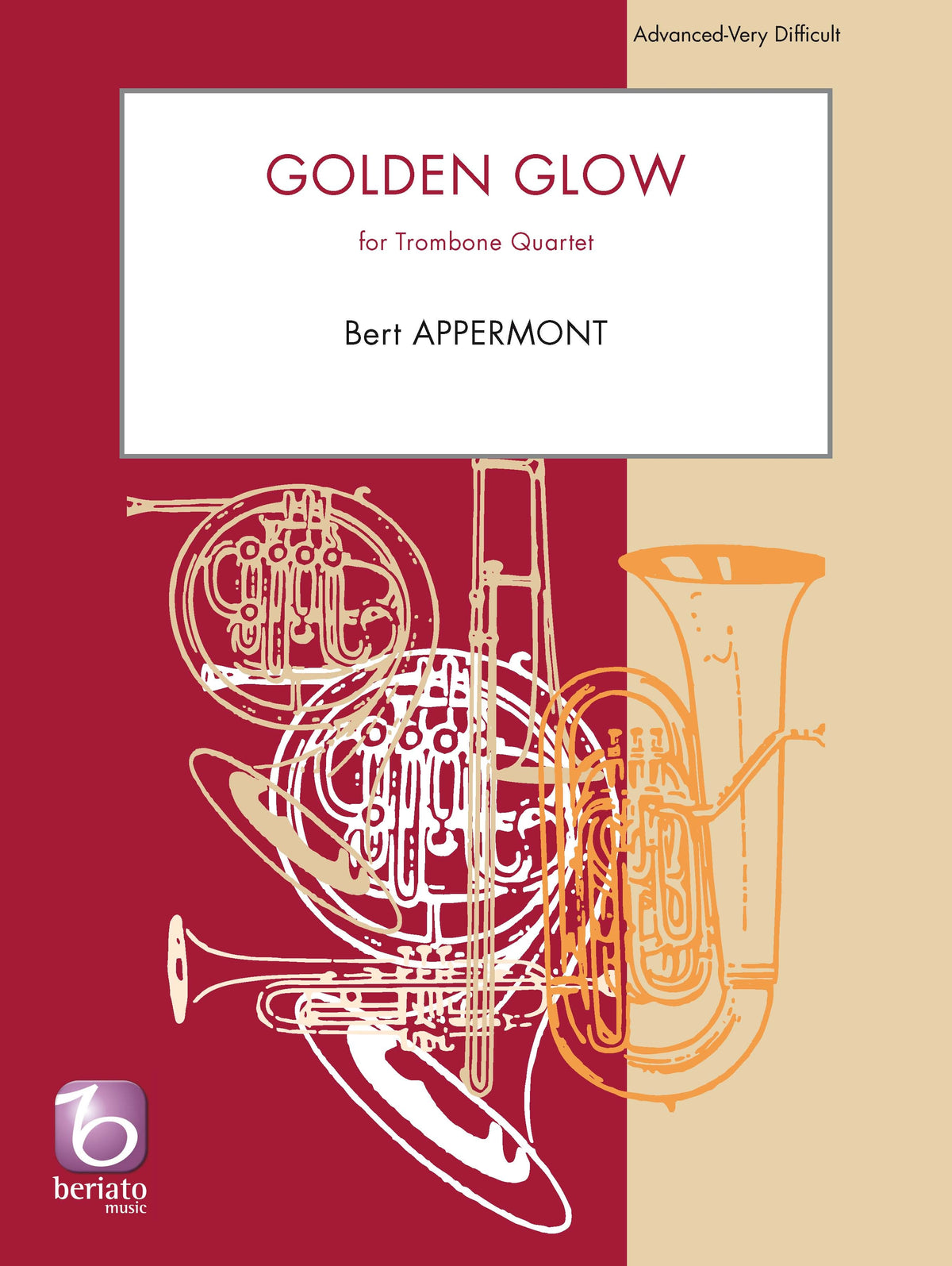 Appermont: Golden Glow (Set Trombonekwartet)