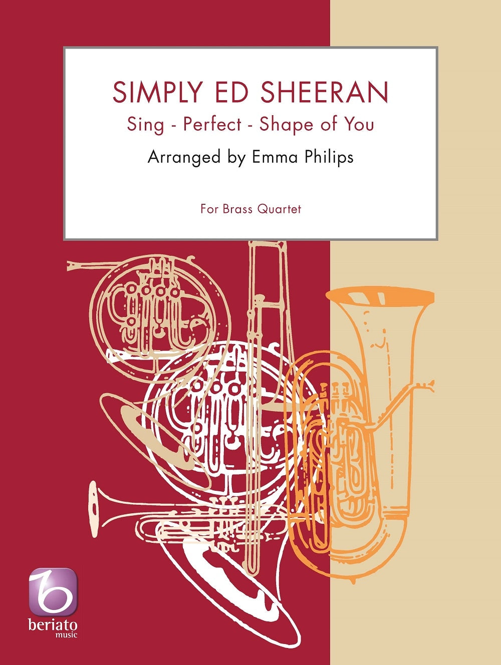 Simply Ed Sheeran (Set Koperkwartet)