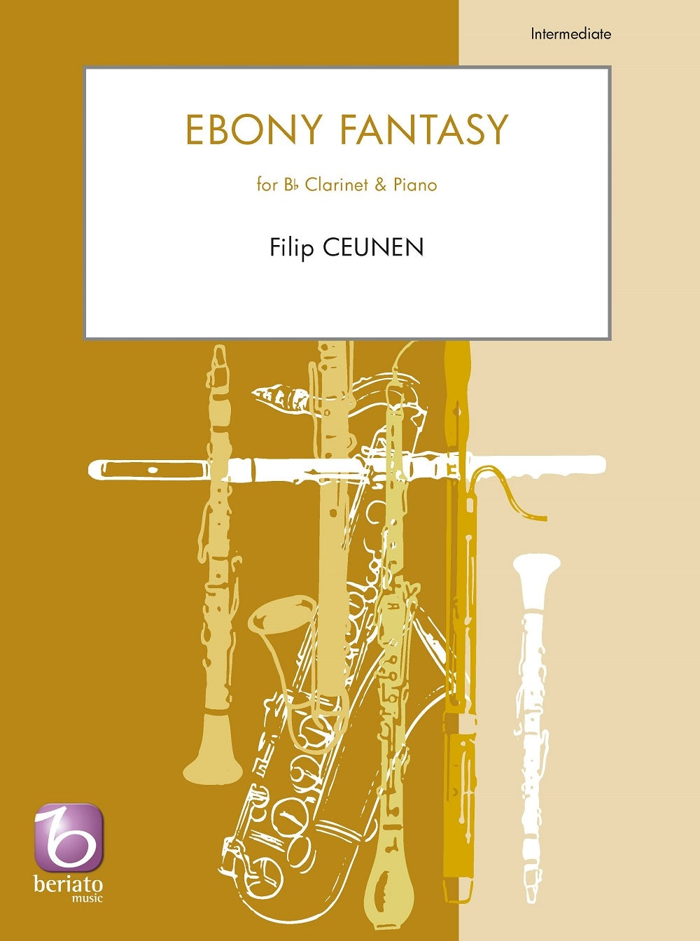 Ceunen: Ebony Fantasy (Klarinet en piano)