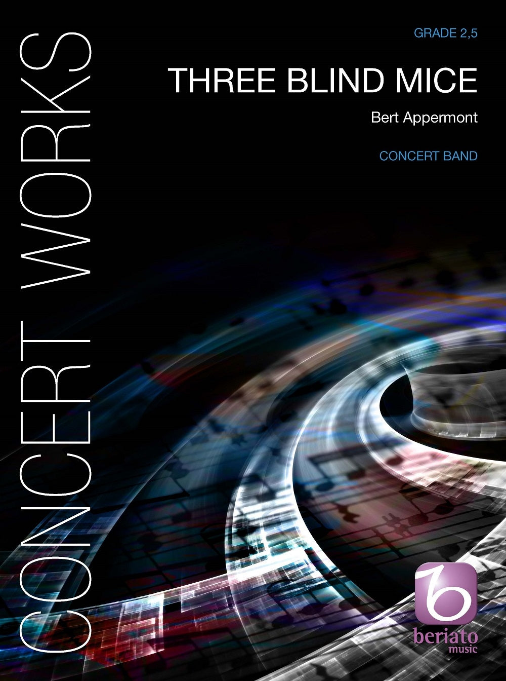 Appermont: Three Blind Mice (Partituur Harmonie)