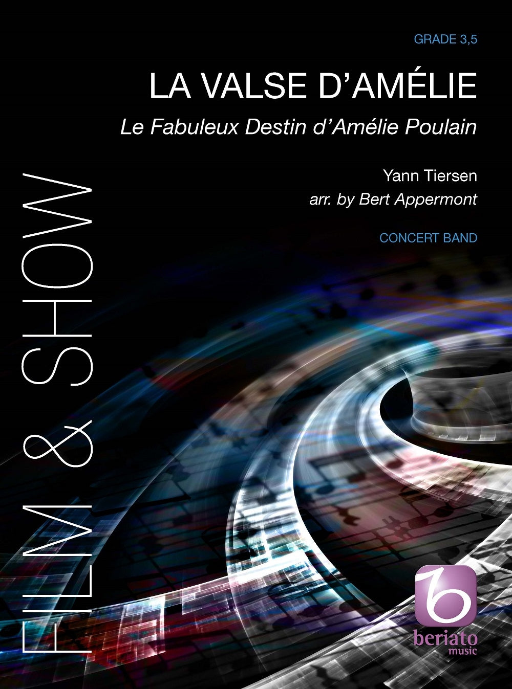 Tiersen: La Valse d'Amélie (Partituur Harmonie)