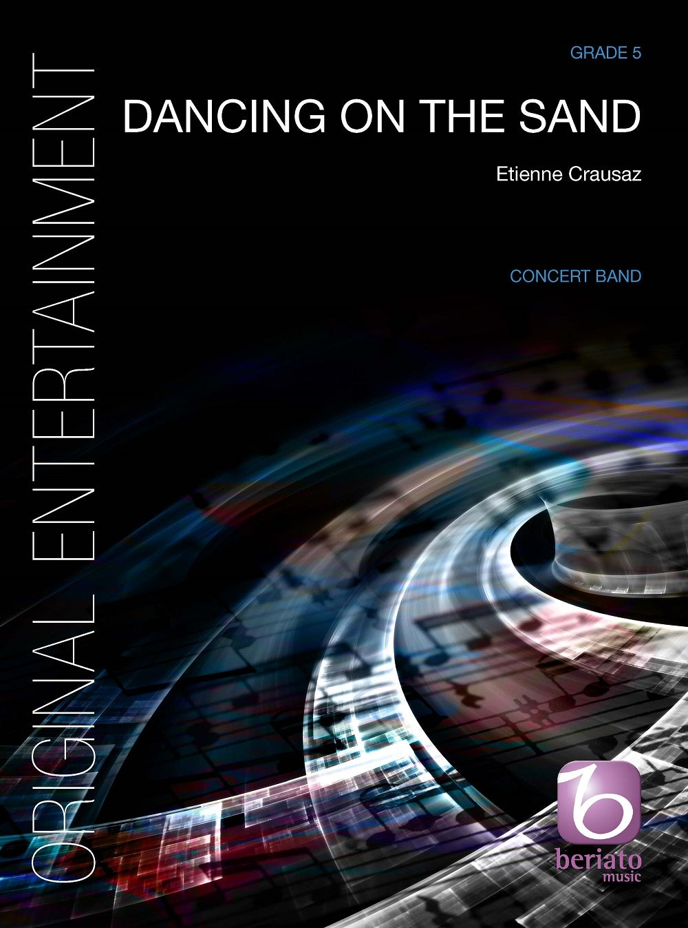 Crausaz: Dancing on the Sand (Partituur Harmonie)