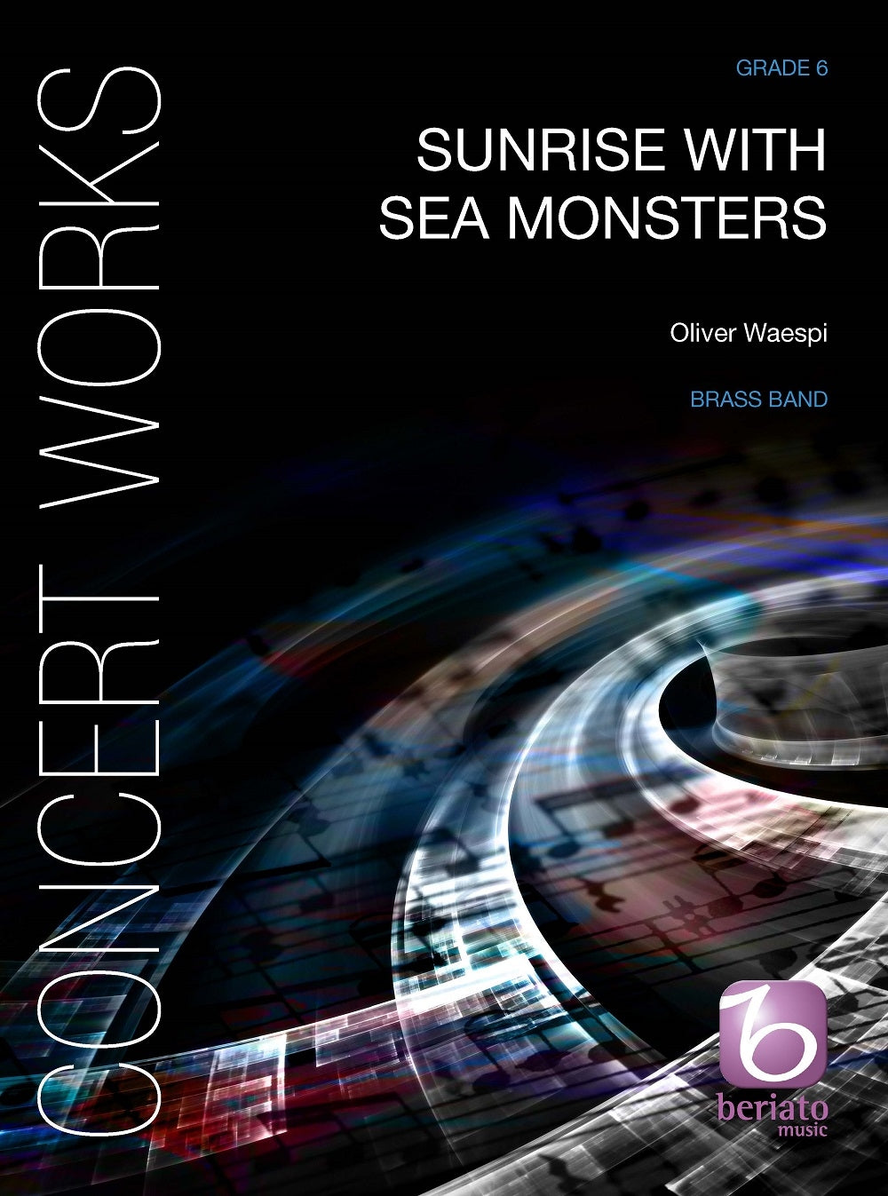 Waespi: Sunrise with Sea Monsters (Partituur Brassband)