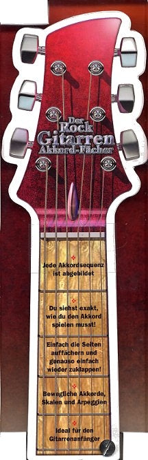Der Rock Gitarren Akkord-Fächer afbeelding 2
