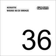 Dunlop 80/20 Bronze Losse Akoestische Gitaarsnaar .036