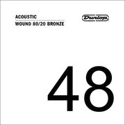 Dunlop 80/20 Bronze Losse Akoestische Gitaarsnaar .048