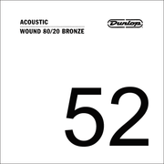 Dunlop 80/20 Bronze Losse Akoestische Gitaarsnaar .052