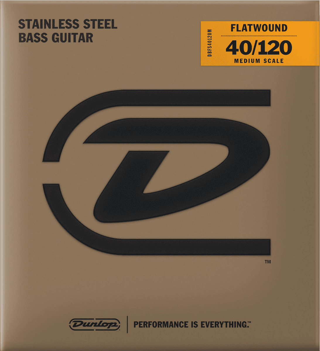 Dunlop Flatwound Basgitaarsnaren Medium Scale 40-120