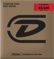 Dunlop Flatwound Basgitaarsnaren Short Scale 45-60-80-105