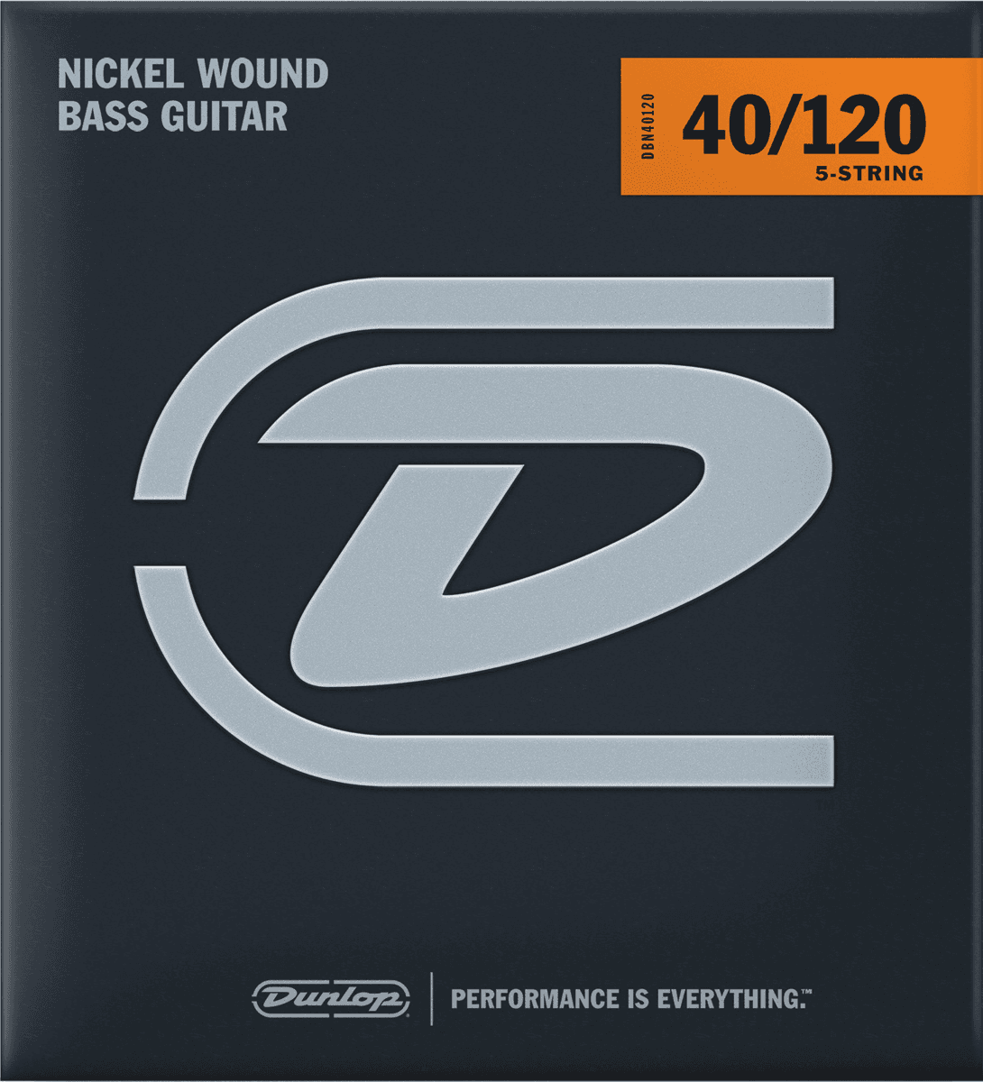 Dunlop Nickel Wound Basgitaarsnaren 40-120