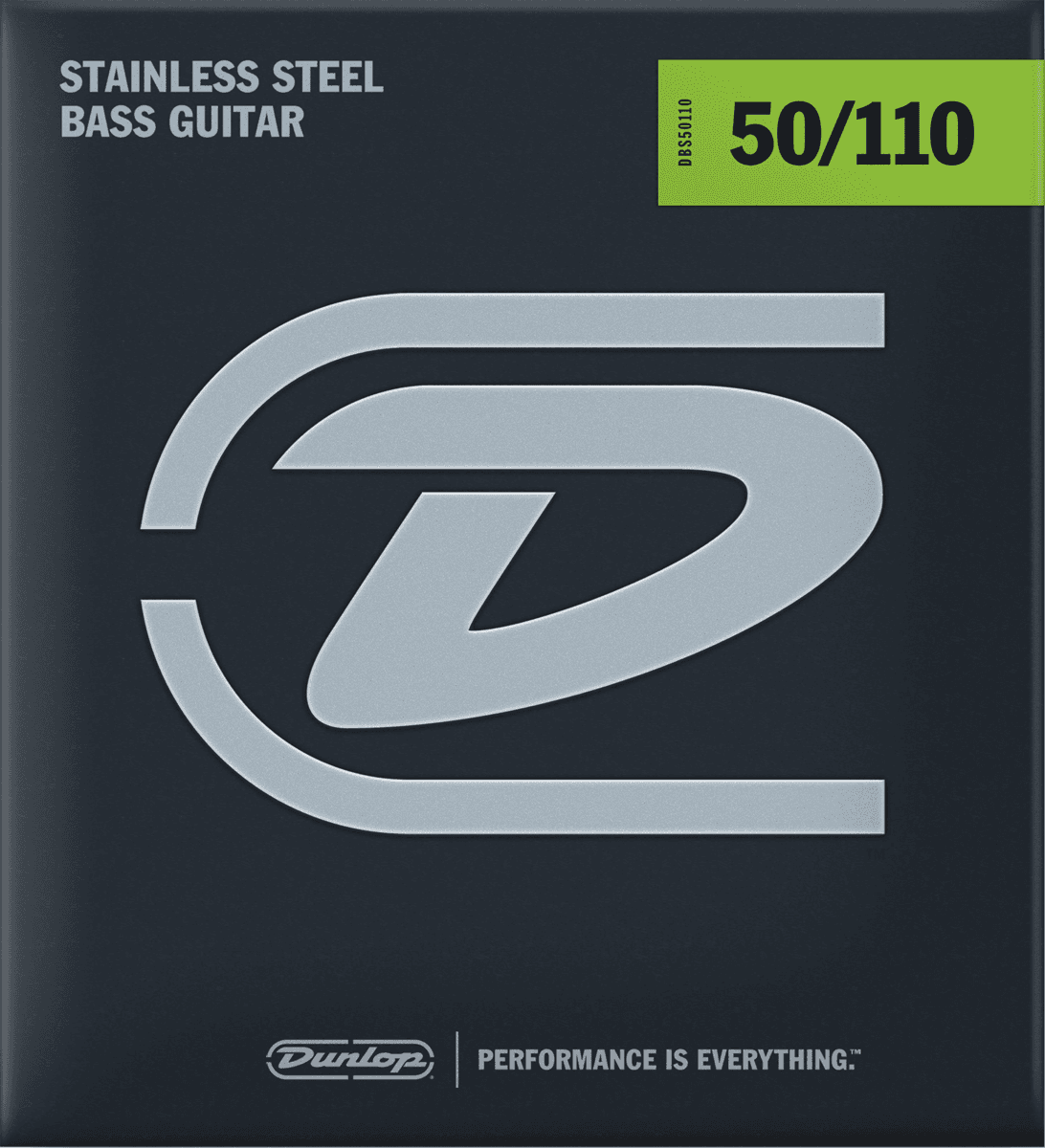 Dunlop Stainless Steel Basgitaarsnaren Long Scale 50-110