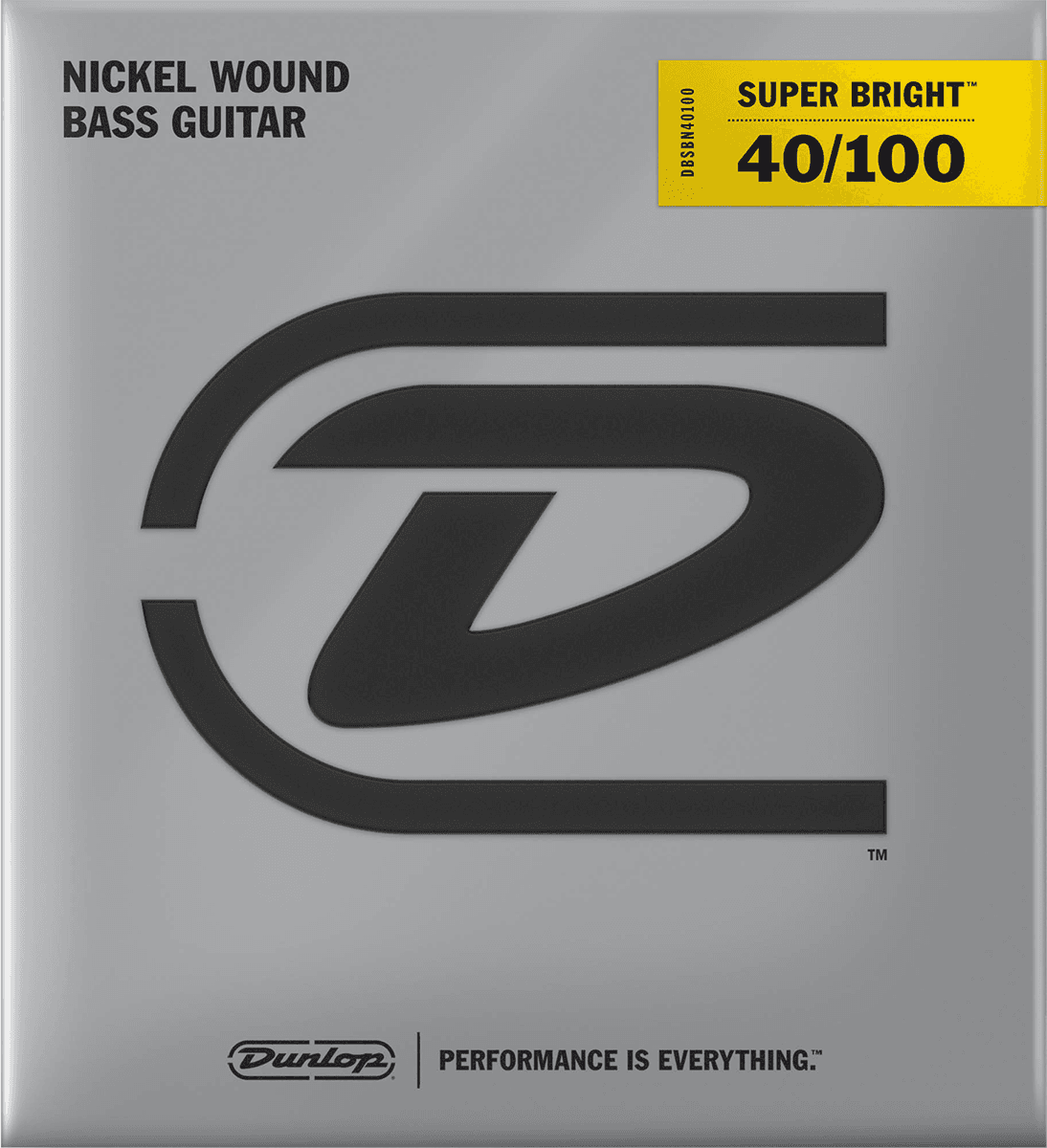 Dunlop Super Bright Nickel Wound Basgitaarsnaren Medium Scale 40-100