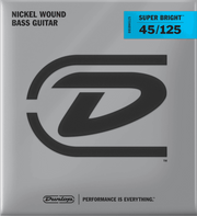 Dunlop Super Bright Nickel Wound Basgitaarsnaren Long Scale 45-125