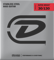 Dunlop Super Bright Stainless Steel Basgitaarsnaren Long Scale 30-130