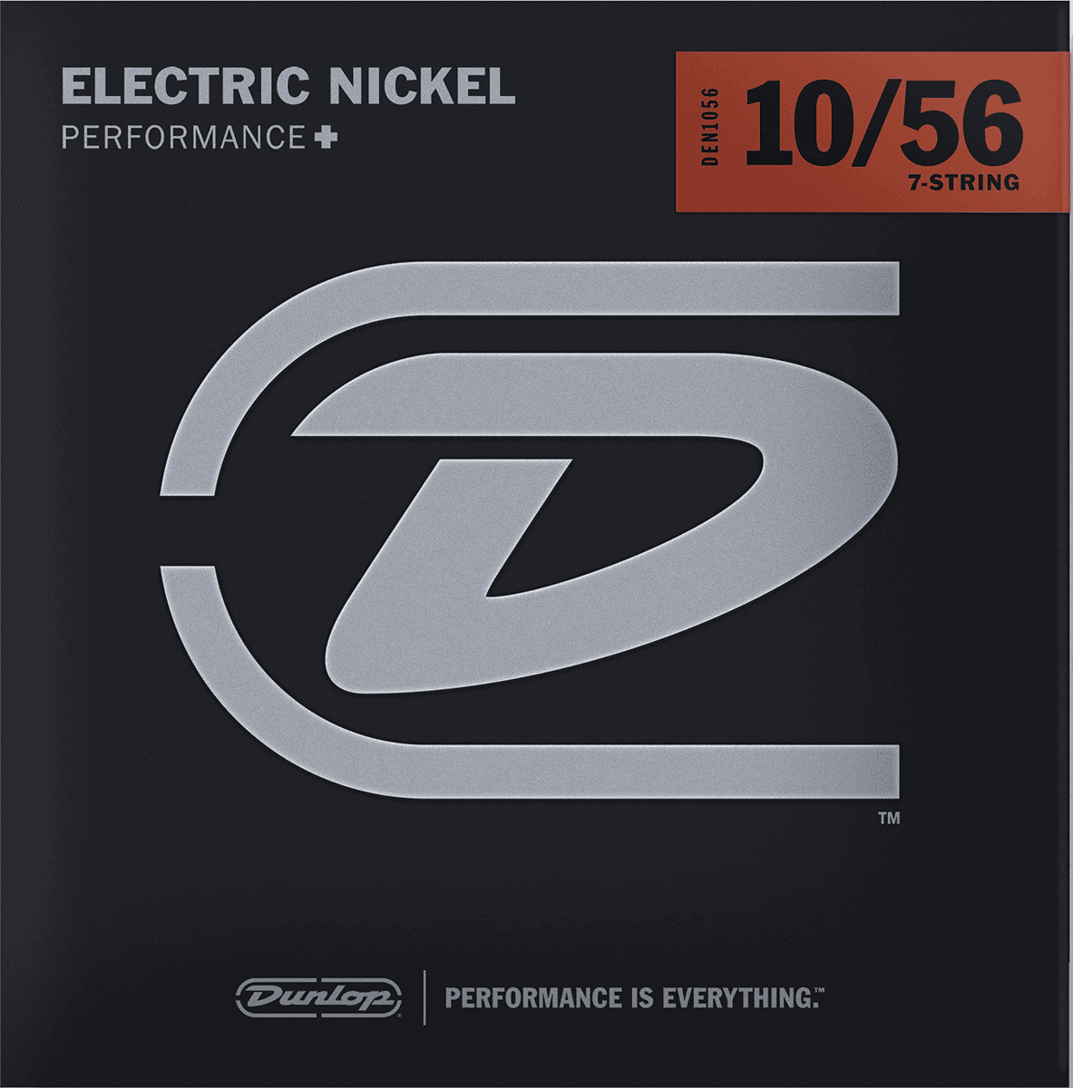 Dunlop Nickel Wound Elektrische Gitaarsnaren 7-Snarig 10-56
