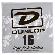 Dunlop Plain Steel Losse Elektrische Gitaarsnaar .016